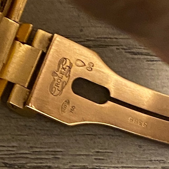 ROLEX DAY-DATE Presidential 36MM GOLD 18k Yellow Gold Round Diamond & Baguette - Picture 7 of 8